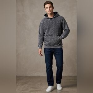 Talentless Men’s Heavyweight Mineral Wash Hoodie - Size M